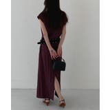 ベルト付きワイドカラーワンピース | Ulysses | 詳細画像5