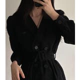 ベルト付きダブルブレストコート | Ulysses | 詳細画像2