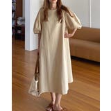 パフスリーブクルーネックワンピース | Ulysses | 詳細画像2