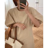 パフスリーブクルーネックワンピース | Ulysses | 詳細画像3