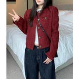 レッド | ボタンでジャケット | Ulysses