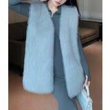 ライトグレー | シンプル袖なしジャケット | Ulysses