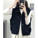 襟付きセーターファーベスト | Ulysses | 詳細画像5