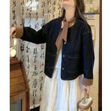 ノーカラーデニムジャケット | Ulysses | 詳細画像4 