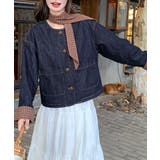 ノーカラーデニムジャケット | Ulysses | 詳細画像5 