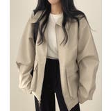 ドローストリングダブルジップPUレザージャケット | Ulysses | 詳細画像2 