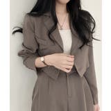 長袖襟付きトップスパンツセットアップ | Ulysses | 詳細画像2