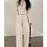 長袖襟付きトップスパンツセットアップ | Ulysses | 詳細画像4