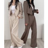 長袖襟付きトップスパンツセットアップ | Ulysses | 詳細画像8