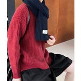 レッド | クルーネックニットセーター | Ulysses