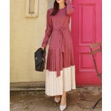 ベルト付き長袖ワンピース | Ulysses | 詳細画像1