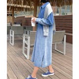 配色9枚ボタンでデニムワンピース | Ulysses | 詳細画像5 