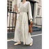 ベルト付きVネックワンピース | Ulysses | 詳細画像1