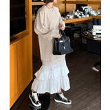 トレーナー切り替えフリルワンピース | Ulysses | 詳細画像6 