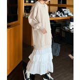 トレーナー切り替えフリルワンピース | Ulysses | 詳細画像7 