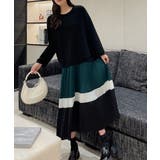 切り替え長袖ワンピース | Ulysses | 詳細画像3 