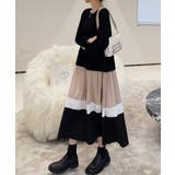 切り替え長袖ワンピース | Ulysses | 詳細画像5 