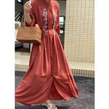 刺繍長袖ワンピース | Ulysses | 詳細画像1 