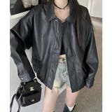 ブラック | ポケットPUジャケット | Ulysses