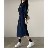 シングルブレストデニムワンピース | Ulysses | 詳細画像6 