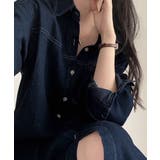 シングルブレストデニムワンピース | Ulysses | 詳細画像8 