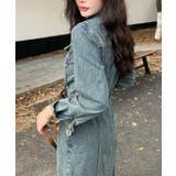 ベルト付きデニムワンピース | Ulysses | 詳細画像3 