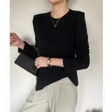 ブラック | イレギュラークルーネックTシャツ | Ulysses