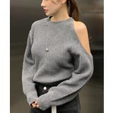 シンプルオフショルダーニットトップス | Ulysses | 詳細画像4 