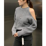 シンプルオフショルダーニットトップス | Ulysses | 詳細画像5 