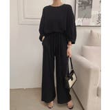 ブラック | トップス+パンツセットアップ | Ulysses