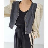 ブラック | 切り替えデニムジャケット | Ulysses