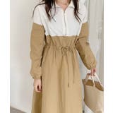 Poloネック配色ワンピース | Ulysses | 詳細画像5 