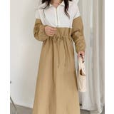 Poloネック配色ワンピース | Ulysses | 詳細画像6 