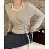 ライトグレー | フェイクレイヤードニットセーター | Ulysses