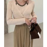 ベージュ | フェイクレイヤードニットセーター | Ulysses