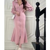 ピンク | ジップスパーカワンピース | Ulysses