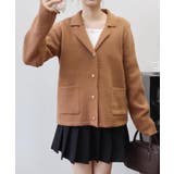 モカ | ボタンでニットセーター | Ulysses