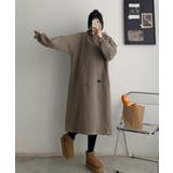 裏起毛パーカワンピース | Ulysses | 詳細画像8 