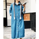 シングルブレストデニムワンピース | Ulysses | 詳細画像5