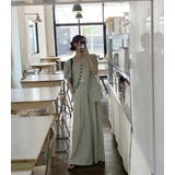 グリーン | 半袖トップスワイドパンツセットアップ | Ulysses