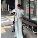 半袖トップスワイドパンツセットアップ | Ulysses | 詳細画像5 