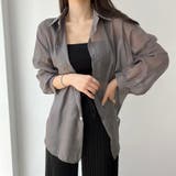 グレー | シフォンシャツトップス | Ulysses