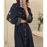 ボタンダウンボタンでデニムワンピース | Ulysses | 詳細画像6 