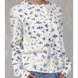 オフホワイト | クルーネック長袖カーディガンワンピース | Ulysses