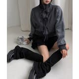 ダブルジップスタンドカラー切り替えポケットジャケット | Ulysses | 詳細画像4