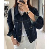 ポケットボタンダウンボタンでデニムジャケット | Ulysses | 詳細画像4 