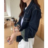 ポケットボタンダウンボタンでデニムジャケット | Ulysses | 詳細画像6 