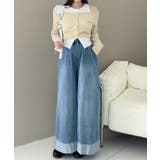 切り替えデニムワイドパンツ | Ulysses | 詳細画像5