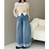 切り替えデニムワイドパンツ | Ulysses | 詳細画像6