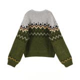 クルーネックジャカード長袖セーター | Ulysses | 詳細画像7 